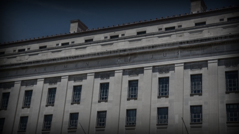 U.S. Department of Justice building in Washington, DC