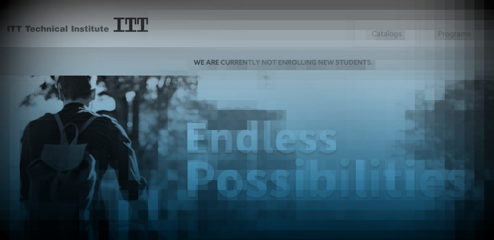ITT Tech homepage